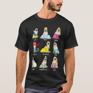 Camiseta Princesas ricas Pug Pugashion Dog