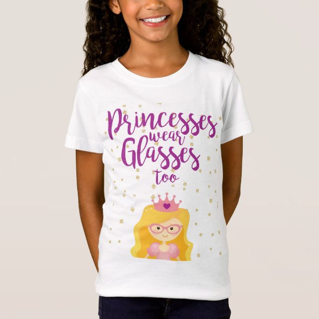Camiseta Princesas Wear Glasses Too T-Shirt (Anverso)