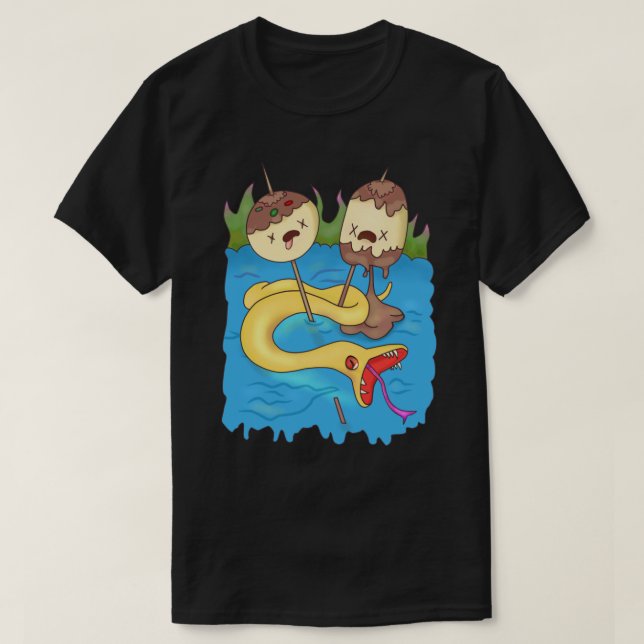 Camiseta Princess Bubblegums Favorite Rock Shirt - From Mar (Diseño del anverso)