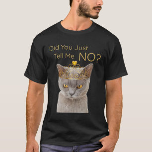 Camiseta Princess Cat ¿Acabas de decirme que no está bien p