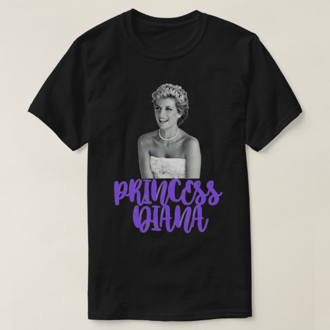 Camiseta Princess diana (Diseño del anverso)