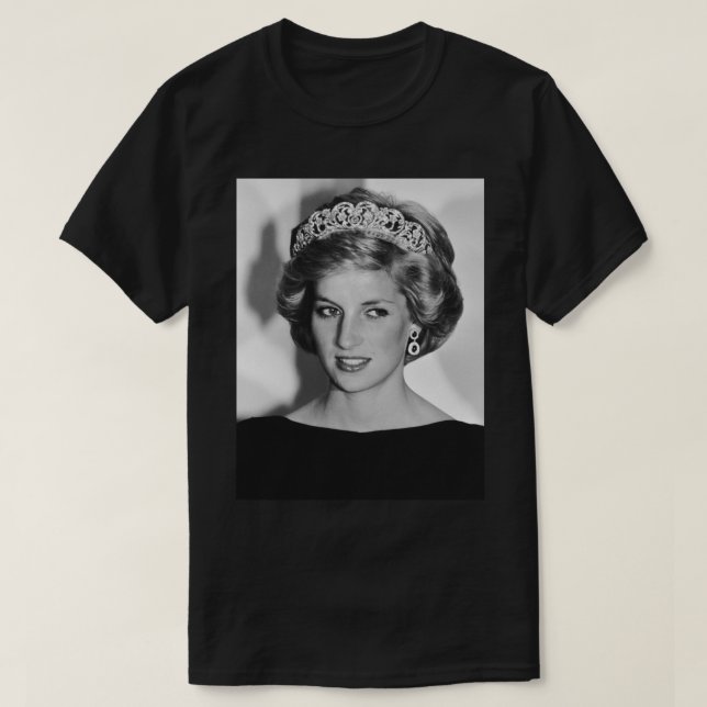 Camiseta Princess Diana (Diseño del anverso)