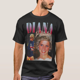 Camiseta PRINCESS DIANA Rap Hip Hop Princesa Diana 90 Ret