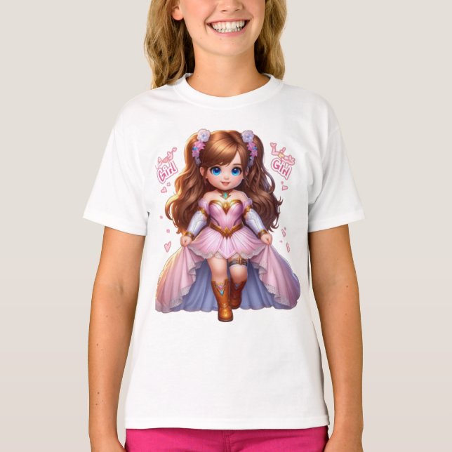 Camiseta Princess good chica (Anverso)