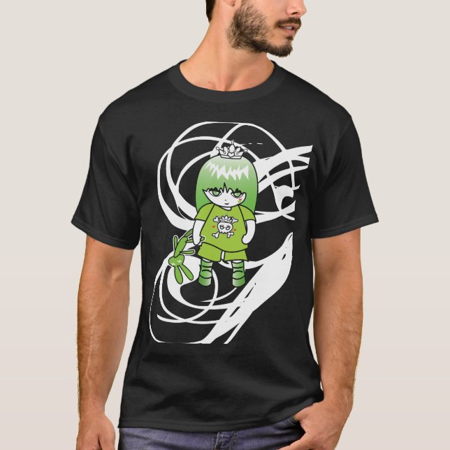 Camiseta Princess Green (Anverso)