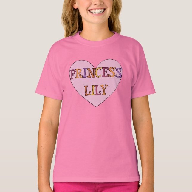 Camiseta Princess Lily (Anverso)