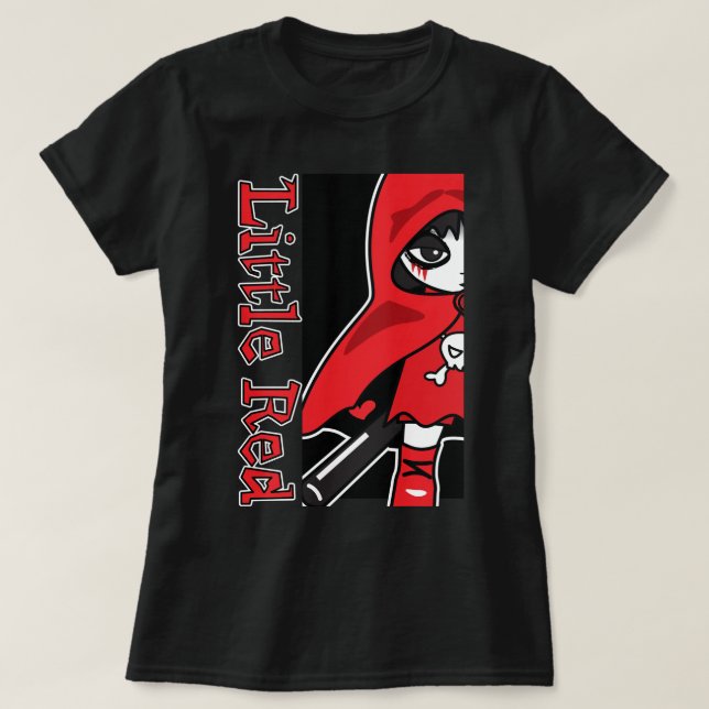 Camiseta Princess Little Red (Diseño del anverso)