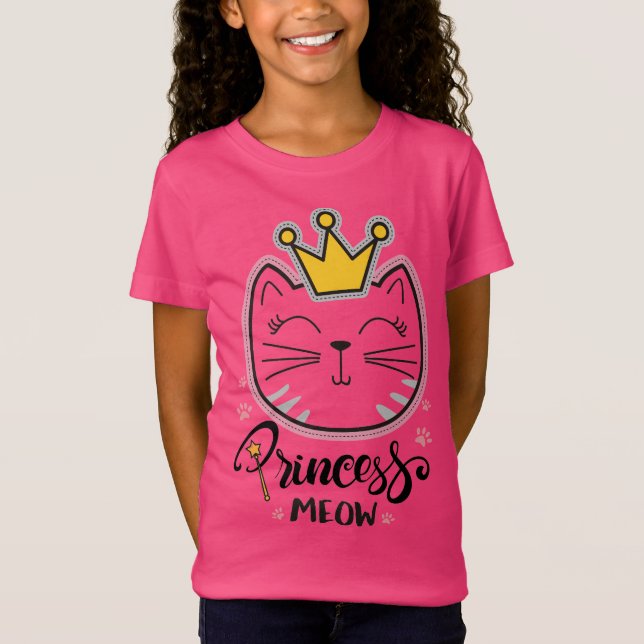 Camiseta Princess Meow (Anverso)