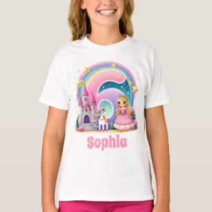 Camiseta Princess Name Enchanted Kingdom