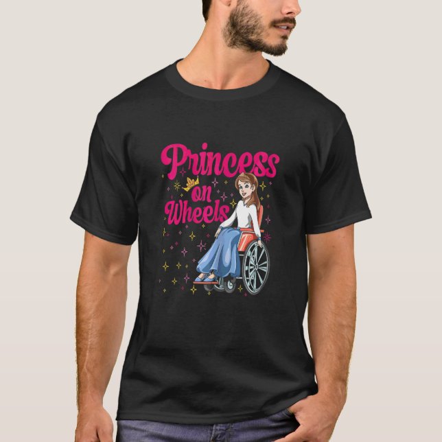 Camiseta Princess On Wheels (Anverso)