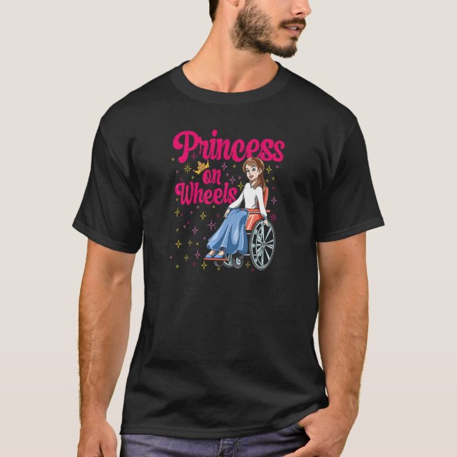 Camiseta Princess On Wheels (Anverso)