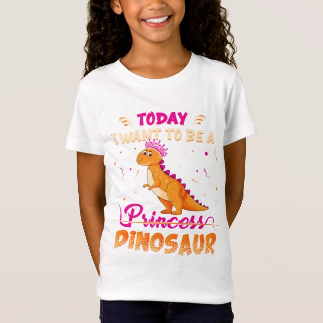 Camiseta Princess Rex Dino Diva (Anverso)