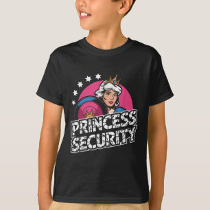 Camiseta Princess Security Birthday Dad &amp; Mom Boys Brot