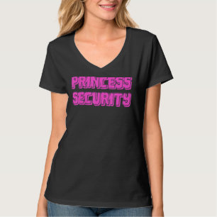 Camiseta Princess Security Funny Halloween Parent Costume