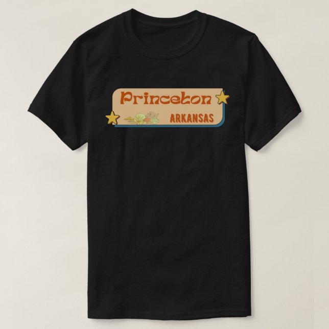 Camiseta Princeton, Arkansas  (Diseño del anverso)