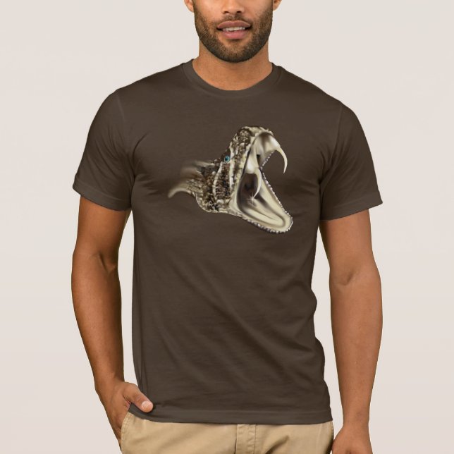 Camiseta principal de la serpiente de cascabel (Anverso)
