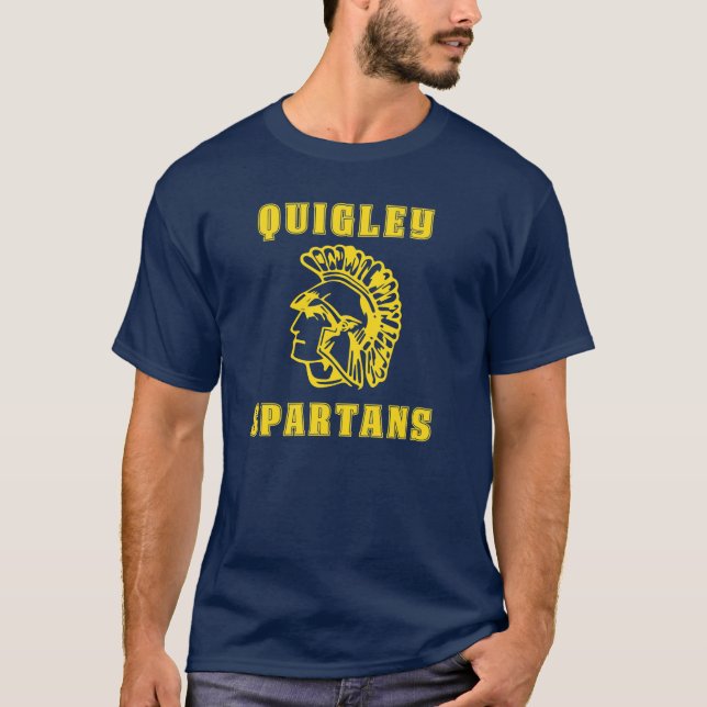 Camiseta PRINCIPAL de Quigley Spartans (Anverso)