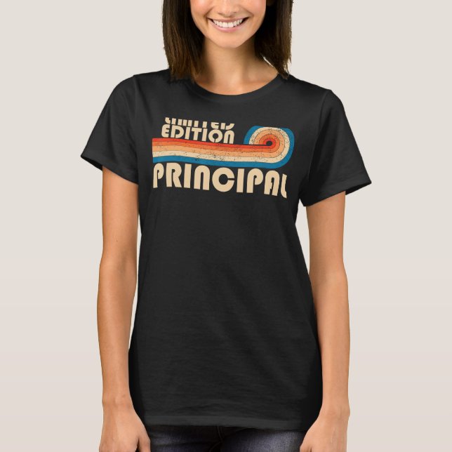 Camiseta PRINCIPAL Funny Job Title Profession Birthday Work (Anverso)