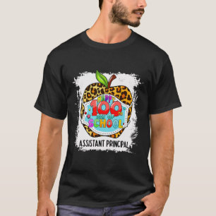 Camiseta Principal Life Happy 100 Day Of School Face Mask