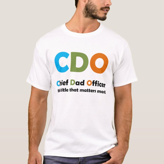 Camiseta Principal oficial del papá (Anverso)