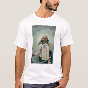 Camiseta Principal retrato de la cola del hierro de Siux