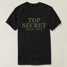 Camiseta Principales unidades especiales secretas