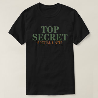 Camiseta Principales unidades especiales secretas