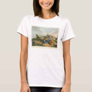 Camiseta Príncipe Blucher debajo de su caballo en la
