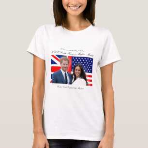 Camiseta Príncipe Boda Harry y Meghan Markle