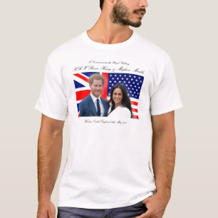 Camiseta Príncipe Boda Harry y Meghan Markle