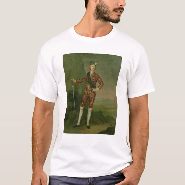 Camiseta Príncipe Charles Edward Estuardo (Anverso)