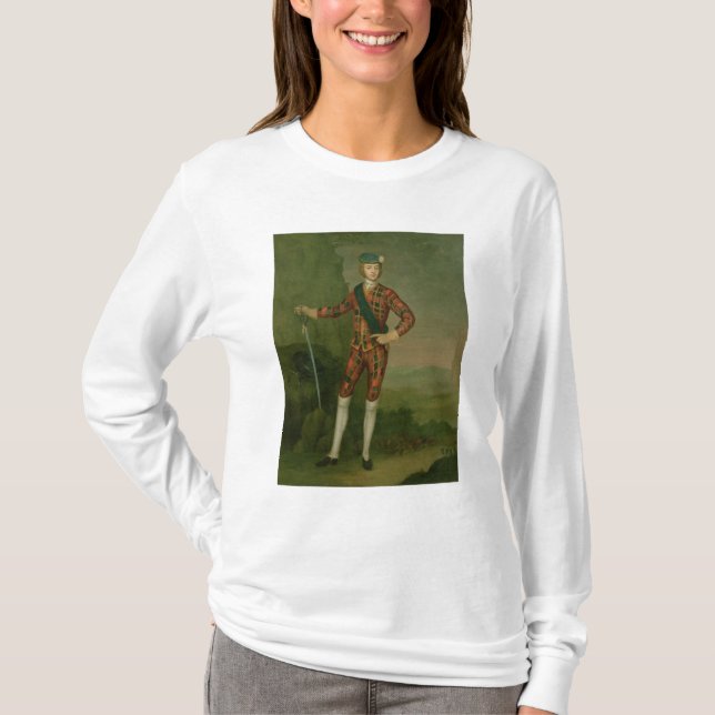 Camiseta Príncipe Charles Edward Estuardo (Anverso)