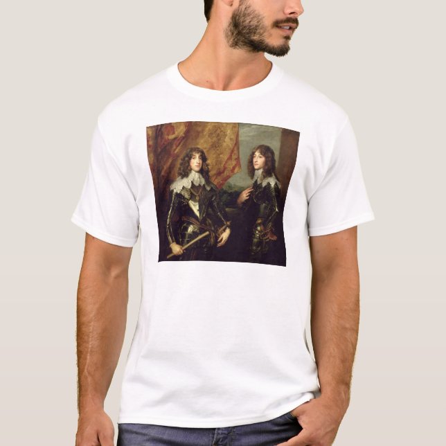 Camiseta Príncipe Charles Louis Elector Palatine (Anverso)