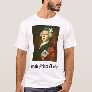 Camiseta Príncipe Charlie, príncipe Charlie de Bonnie de