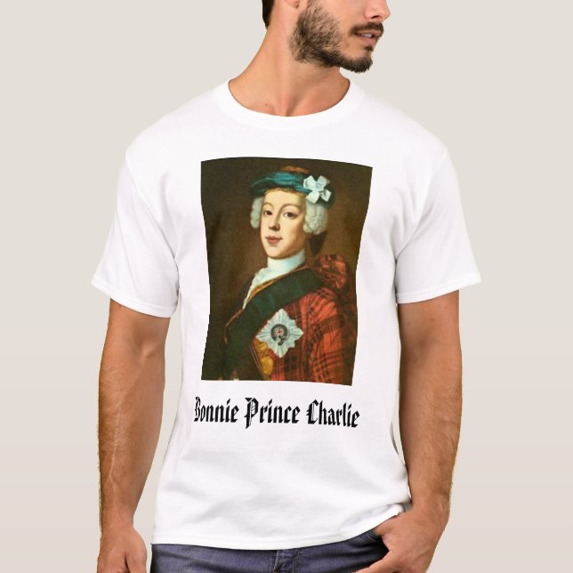 Camiseta Príncipe Charlie, príncipe Charlie de Bonnie de (Anverso)