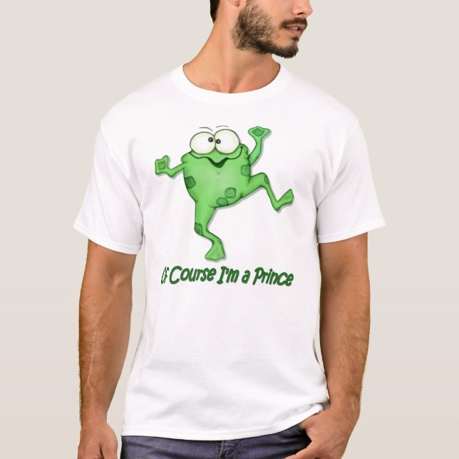 Camiseta Príncipe de la rana (Anverso)