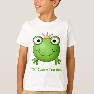 Camiseta Príncipe de la rana. Rana feliz