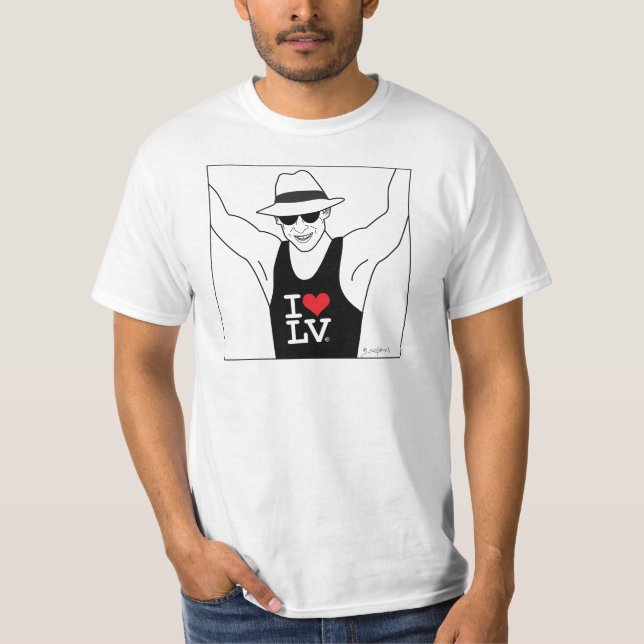 Camiseta Príncipe Harry Loves Las Vegas (Anverso)