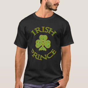 Camiseta Príncipe irlandés del Día de San Patricio con Sham