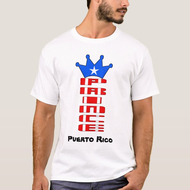 Camiseta Príncipe Puertorriqueño (Anverso)