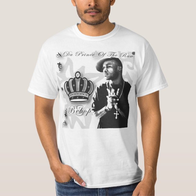 Camiseta Príncipe T de Bizzle DA (Anverso)