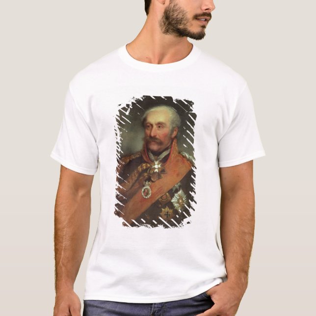 Camiseta Príncipe Von Blucher c.1816 del mariscal de campo (Anverso)