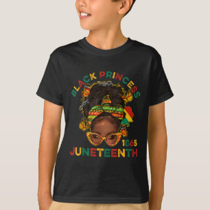 Camiseta Príncipes Negros Juneteenth 1865 Mes de la Histori