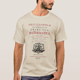 Camiseta Principia de Newton