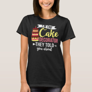 Camiseta Principiante de ideas de panadería decorativas de 