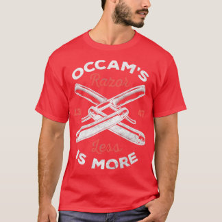 Camiseta Principio 2 de diversión de la filosofía de Occams