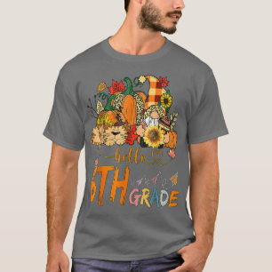 Camiseta Principio Del Otoño Profesor Sunflower Hello S