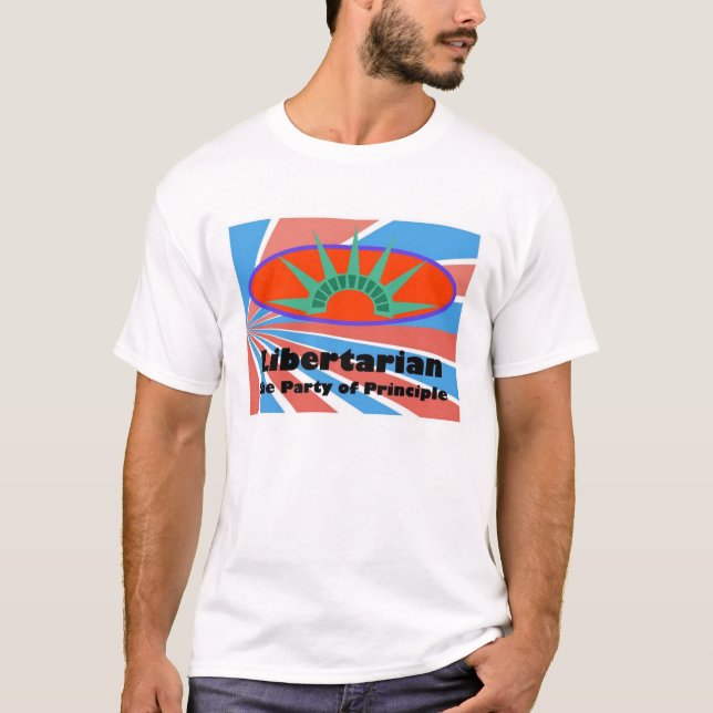Camiseta Principio libertario (Anverso)