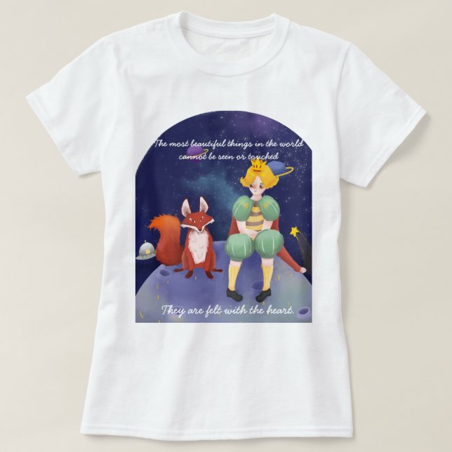 Camiseta Principito (Diseño del anverso)