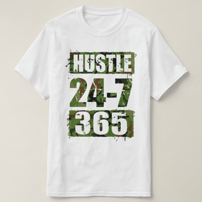 Camiseta Prisa 24-7 365 (Diseño del anverso)